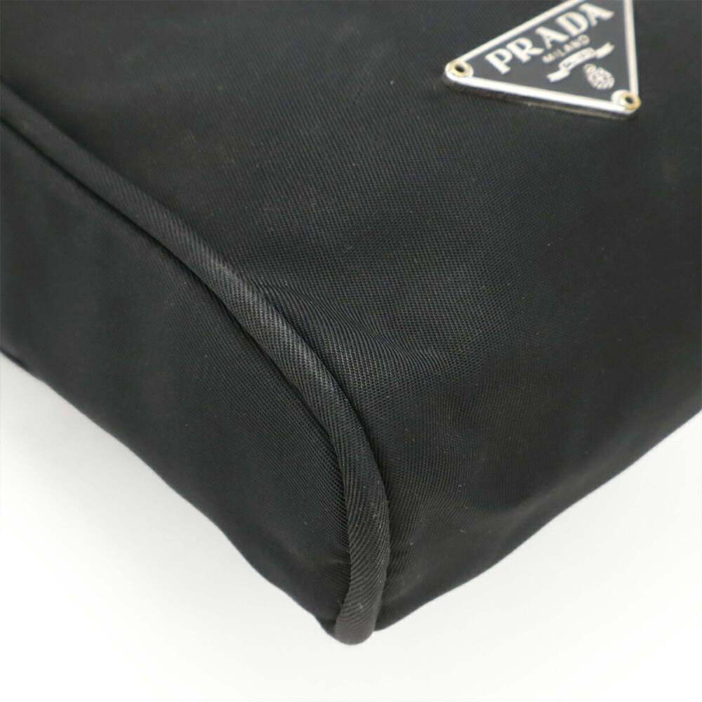 PRADA Leather Pochette Shoulder Bag - Picture 4 of 10